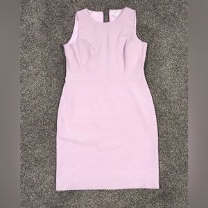 J. Crew Ponte Work Sheath Dress. Lavender. Size 8.